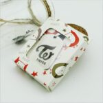 Collier KPOP - Pendentif plaque Twice