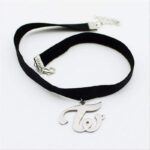 Collier Twice Bande noire