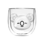 Water Bottle Double Glass Inner Layer Vacuum Anti-scalding Family Cute and Creative Cartoon Cup Cute Gift Cup Coffee Mug