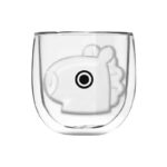 Water Bottle Double Glass Inner Layer Vacuum Anti-scalding Family Cute and Creative Cartoon Cup Cute Gift Cup Coffee Mug